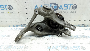 Цапфа со ступицей задняя левая Audi A4 B8 08-16 AWD с датчиком ABS, ржавая ступица