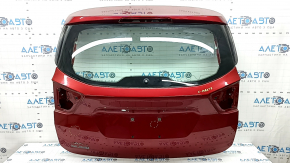 Дверь багажника голая со стеклом Ford C-max MK2 13-18 красный RR, стекло Pilkington, вмятины