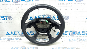 Кермо голе Ford C-max MK2 13-18 шкіра чорний, протерт