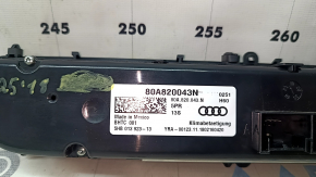 Управление климат-контролем Audi Q5 80A 18-24 под подогрев сидений, царапины