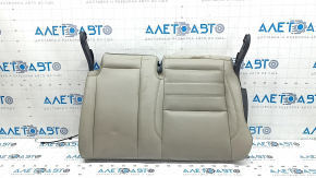 Подушка заднего ряда сидений 2 ряд левая Ford C-max MK2 17-18 кожа серая, под химчистку, замята