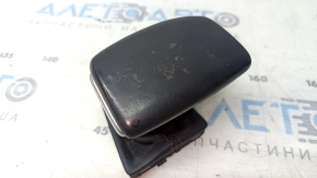 Ручка КПП Audi Q5 80A 18-19 кожа, серая, царапины, под чистку