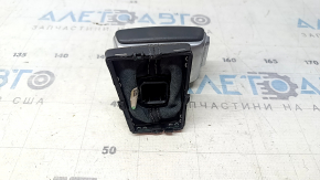 Ручка КПП Audi Q5 80A 18-19 кожа, серая, царапины, под чистку