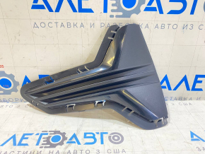Заглушка птф ліва BMW 3 G20 19-22 без хрому молдингів, чорний мат з чорним глянцем