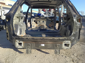Задня панель Volvo XC40 19-26 4 частини, на кузові, чорна