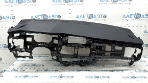 Торпедо передняя панель с AIRBAG Mitsubishi Outlander 22-26 черная