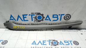 Накладка центральної консолі збоку ліва Nissan Altima 13-15 верхня, сіра, подряпини