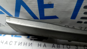 Накладка центральной консоли боковая правая Nissan Altima 13-15 верхняя, серая, царапины