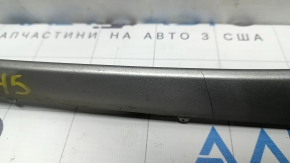 Накладка центральной консоли боковая правая Nissan Altima 13-15 верхняя, серая, царапины