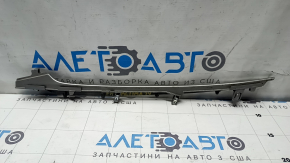Накладка центральной консоли боковая правая Nissan Altima 13-15 верхняя, серая, царапины