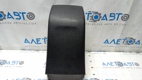 Накладка центральной консоли задняя Nissan Altima 13-18 черная, царапина