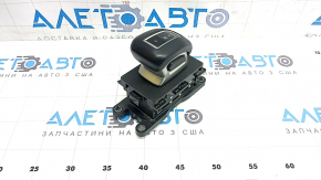 Шифтер КПП с ручкой Mitsubishi Outlander 22-26 кожа черная, царапины