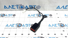 Защелка водительского ремня безопасности Mitsubishi Outlander 22-26 черная, с проводом