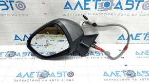 Зеркало боковое левое в сборе Mitsubishi Outlander 22-26 13+2 пинов, поворотник, подогрев, автоскладывание, BSM, камера, графит
