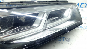 Фара передняя правая в сборе Audi Q5 80A 18-20 LED, песок