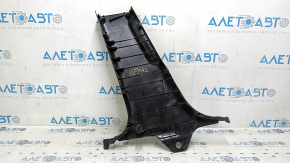 Накладка центральной стойки нижняя правая Honda Civic X FC 16-21 4d черная, царапины