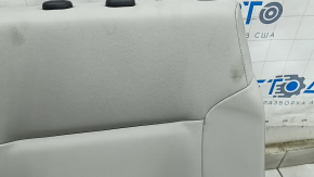 Задний ряд сидений 3 ряд Mitsubishi Outlander 22-24 кожа серая, под чистку, замята