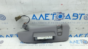 Козирок лівий Alfa Romeo Giulia 21-23 без гачка, сірий з підсвічуванням, Home link, під чистку