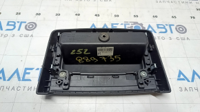 Накладка центральной консоли задняя Nissan Murano z52 15-18 верхняя, черная, царапины