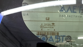Дверь багажника голая со стеклом Honda CRV 17-22 под электро, тонировка, синий B-588P, вмятина, тычка, царапина на стекле