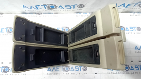 Подлокотник Infiniti FX35 FX45 03-04 двойной, кожа бежевая, затертый