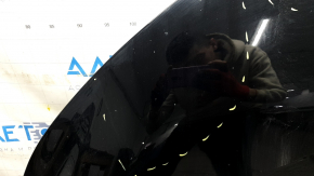 Капот голый Nissan Rogue 21-26 алюминий, черный KH3, песок