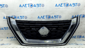 Грати радіатора grill Nissan Rogue 21-23 без камери, пісок
