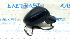 Зеркало боковое правое сборе Nissan Rogue 21-23 SV, 6 пинов, BSM, черное+структура