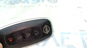 Ключ Nissan Rogue 23-26 SV, 4 кнопки, царапины, полез хром