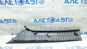 Накладка передней стойки верхняя правая Toyota Camry v55 15-17 usa серая, царапины, под чистку