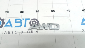 Эмблема надпись AWD двери багажника Kia Sorento 21-22