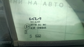 Молдинг двери верхний передней правой Kia Sorento 21-23 HEV, PHEV хром, с уплотнителем и стеклом
