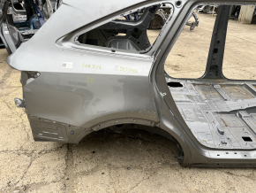 Чверть крило ззаду права Kia Sorento 21-26 HEV на кузові, срібло, тички