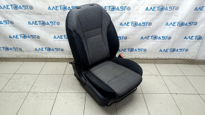 Пасажирське сидіння Nissan Rogue 21-26 без airbag, механічне, тканина чорно-сіра US built, , під хімчистку