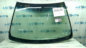Лобове скло Toyota Camry v55 15-17 usa PGW, повітря по краю, пісок, подряпини