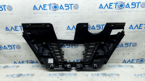 Решетка радиатора grill Nissan Rogue 17-18 под камеру, под радар, под квадратную эмблему, без эмблемы, песок, царапины