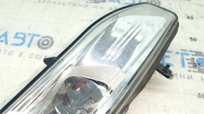 Противотуманная фара птф левая Nissan Rogue 17-20 песок, царапины, треснут корпус