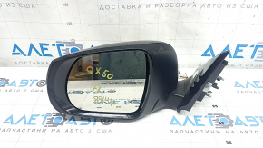 Зеркало боковое левое в сборе Infiniti QX50 19-22 5 пинов, поворотник, черное