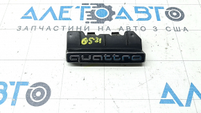 Емблема напис QUATTRO решітки радіатора grill Audi Q5 80A 21-24