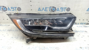 Фара передня права Honda CRV 17-22 LED, пісок