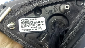 Маркировка на задней стороне зеркала Hyundai Tucson, оригинальная деталь.
