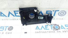 Накладка передней панели под кнопку start/stop Hyundai Tucson 22-26 черная