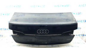 Кришка багажника Audi A6 C8 19-24 чорний LY9T, подряпини