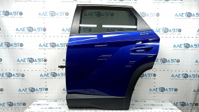 Двері в зборі задні ліві Hyundai Tucson 22-26 USA, тонування, синій YP5