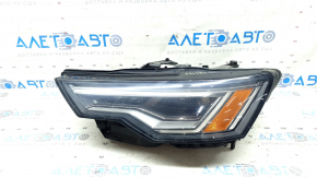 Фара передня ліва в зборі Audi A6 C8 19-24 LED, Matrix beam з ущільнювачем, пісок