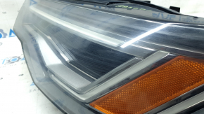 Фара передняя левая в сборе Audi A6 C8 19-24 LED, Matrix beam с уплотнителем, песок