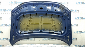 Капот голый Hyundai Tucson 22-26 сталь, синий YP5, тычки, после ремонта