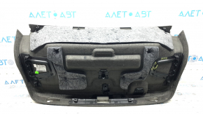 Обшивка крышки багажника Audi A6 C8 19-25 черная, с механизмом, царапины