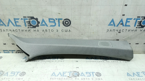 Накладка передньої стійки верхня права Audi A6 C8 19-23 сіра, чищення