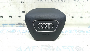 Подушка безопасности airbag в руль водительская Audi A6 C8 19-25 темно-серая, царапина